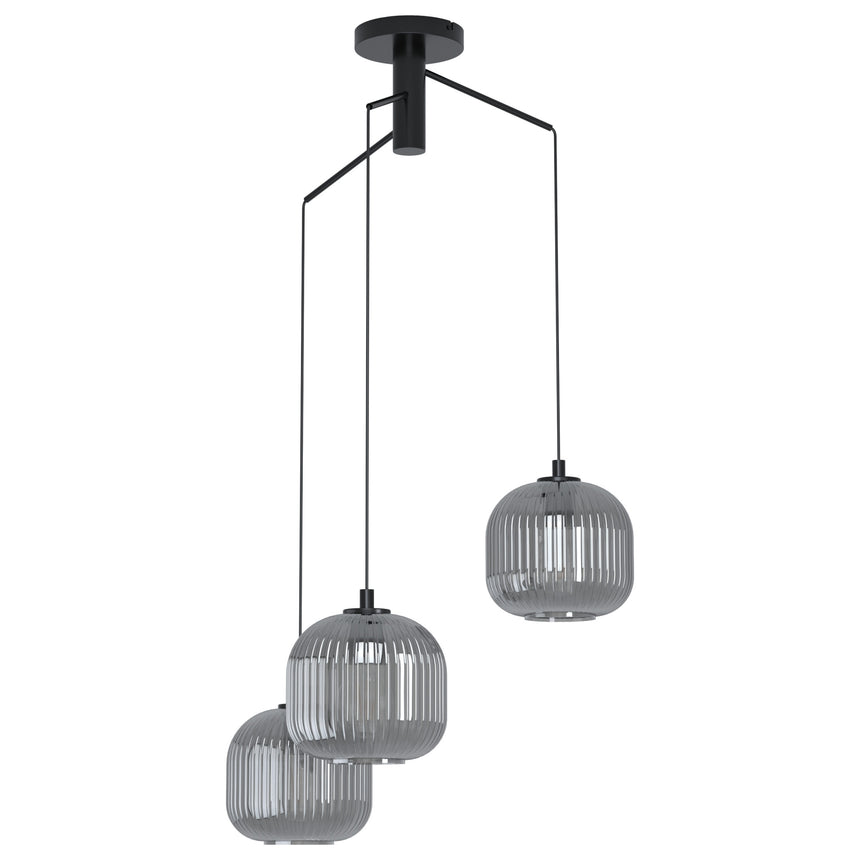 Lustra EGLO MANTUNALLE 1 99373, E27 3X40W IP20, Negru