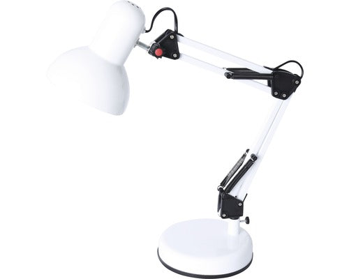 Lampa De Birou Bootis E27 Max. 1x15w, Alba