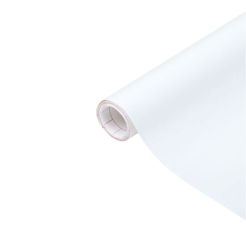 Autocolant d-c-fix Uni Alb Mat, 67.5cm x 2m, Folie Decorativa Autoadeziva Pentru Blaturi, Usi Sau Mobilier, Aplicare Simplificata Fara Adeziv, Finisaj Mat Modern, Rezistenta la Umiditate si Zgarieturi, Ideal Pentru Spatii Luminoase