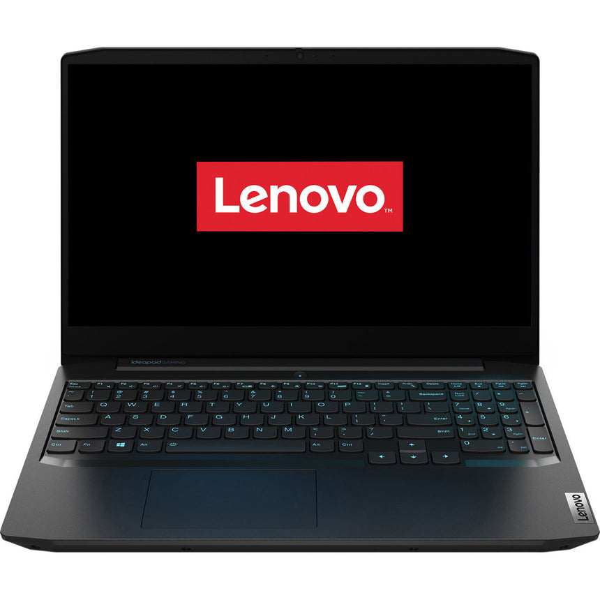 Laptop Gaming Lenovo IdeaPad 3 15ARH05 cu procesor AMD Ryzen 7 4800H pana la 4.20 GHz, 15.6", Full HD, 16GB, 512GB SSD, NVIDIA GeForce GTX 1650 4GB, Free DOS, Black