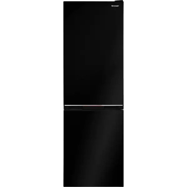 Combina Frigorifica SHARP SJ-BA10DMXBF-EU, Advanced NoFrost, 331 l, H 186 cm, Clasa F, Negru