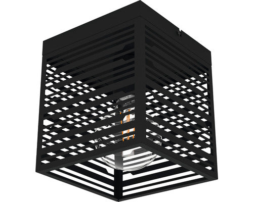 Plafoniera Piedritas E27 Max. 1x40w, Negru