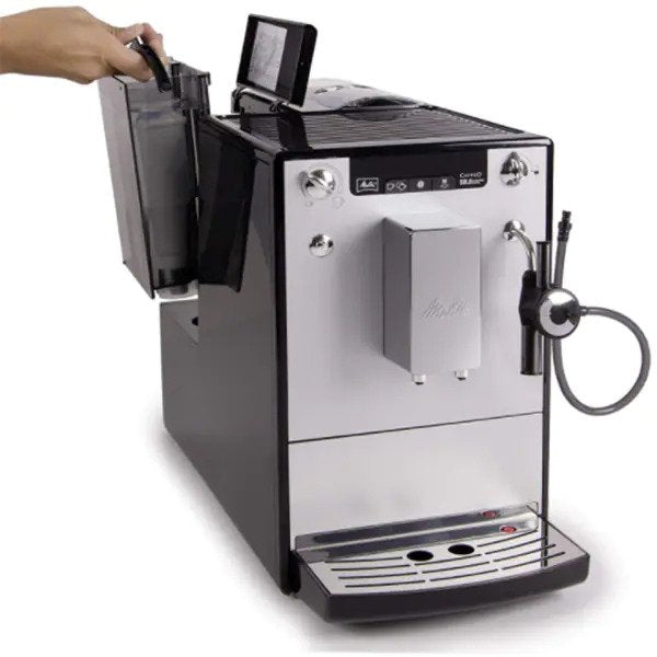 Espressor automat MELITTA Caffeo Solo&Perfect Milk E957-103, 1.2l, 1400W, 15 bar, Argintiu-Negru