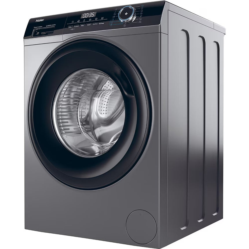 Masina de spalat rufe frontala HAIER HW80-B14939S8, Steam, 8 kg, 1400rpm, Clasa A, Alb
