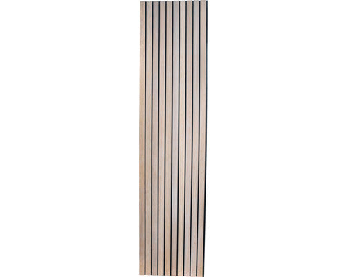 Panou Riflaj Decorativ Smart Stejar Alb 1,3x60x250 Cm