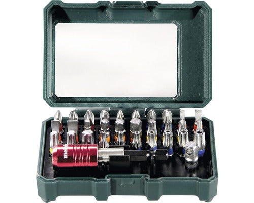 Set Biti Metabo Sp Torx/ph/pz/drept, 32 Piese, Include Prelungitor