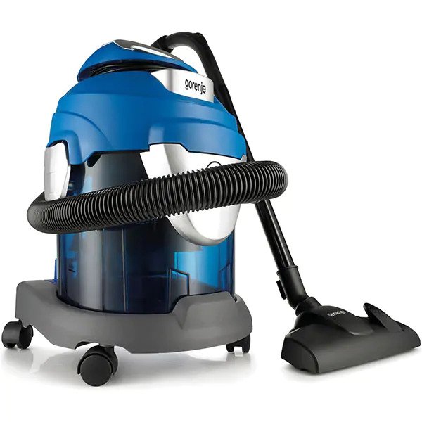 Aspirator wet&dry GORENJE SC1601BUWD, 10l, 1600W, 78dB, Albastru-Negru