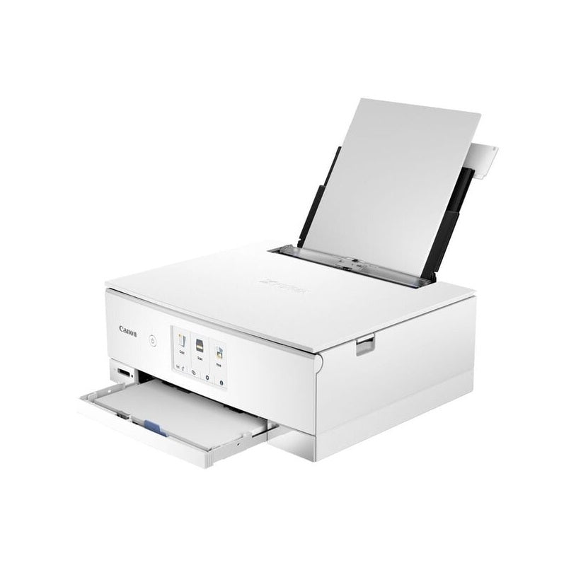 Imprimanta Multifunctionala Inkjet color CANON PIXMA TS8351a, A4, USB, Wi-Fi, Alb