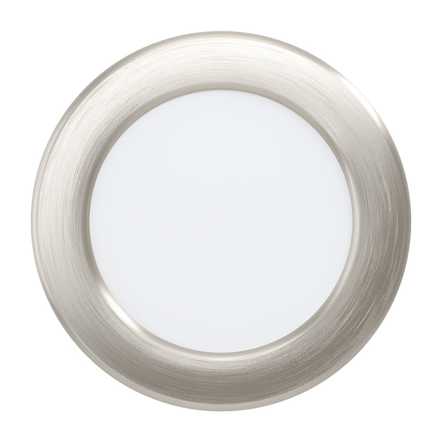 Spot incastrat EGLO FUEVA 5 99153, LED 5.5W 700lm 4000K IP20, Nichel mat
