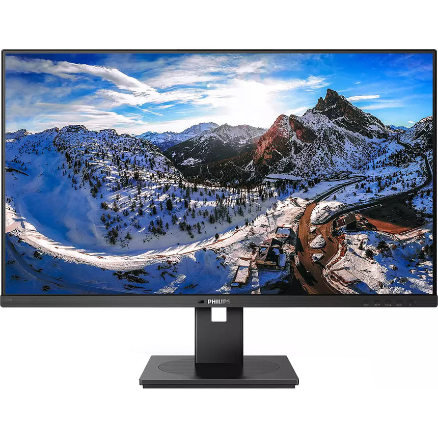 Monitor Philips LED VA 31.5'' UHD, 60Hz, 4ms, Adaptive Sync, FlickerFree, Display Port Pivot, HDMI, USB, 328B1/00