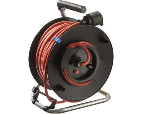 Prelungitor Electric Pe Tambur De Plastic 25m Cablu Pvc 3x1, 5 Mm²