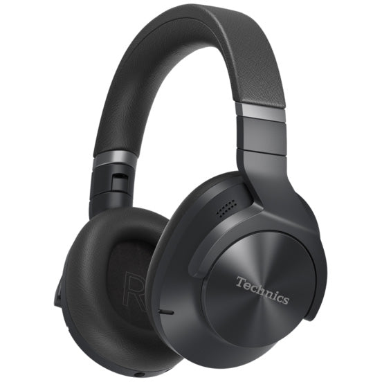 Casti Over the Ear Technics EAH-A800E-K, Bluetooth, Over-ear, Hybrid Noise Cancelling, Mutipoint, JustMyVoice, Alexa built-in, Quick Charge, Autonomie 120 ore, Negru