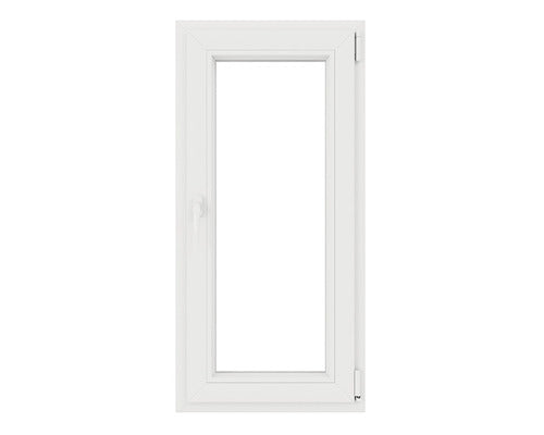 Fereastra Pvc Termopan 4 Camere 56x116 Cm Alba Dreapta Deschidere Simpla