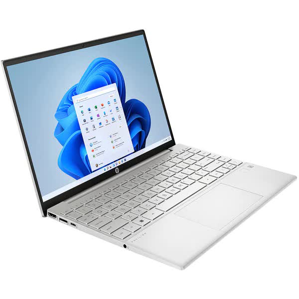 Laptop HP Pavilion Aero 13-be1007nn, AMD Ryzen 7 5825U pana la 4.5GHz, 13.3", WQUXGA, 16GB, SSD 512GB, AMD Radeon Graphics, Windows 11 Home, Argintiu