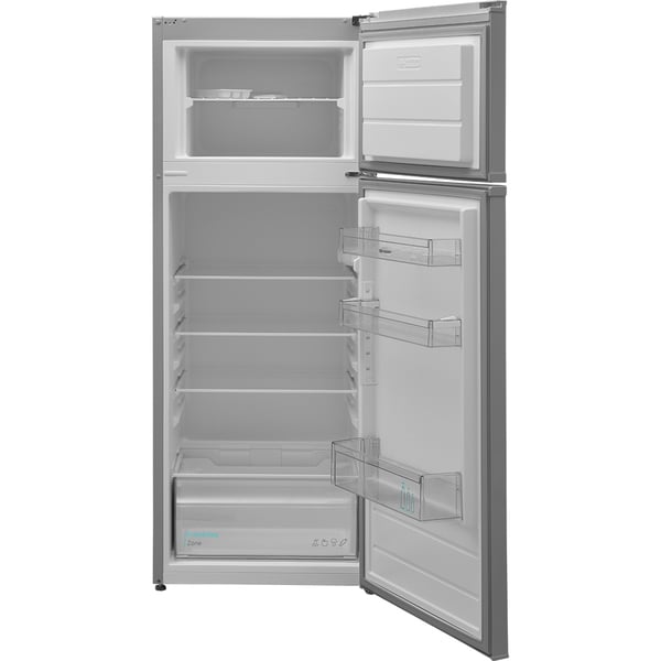 Frigider cu Doua Usi SHARP SJ-FTB03ITXLE-EU, 243 l, H 160 cm, Clasa E, Argintiu
