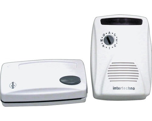 Sonerie Fara Fir Intertechno Ml-7100 Maxim 30m, Pentru Priza, Include Buton Cu Lumina