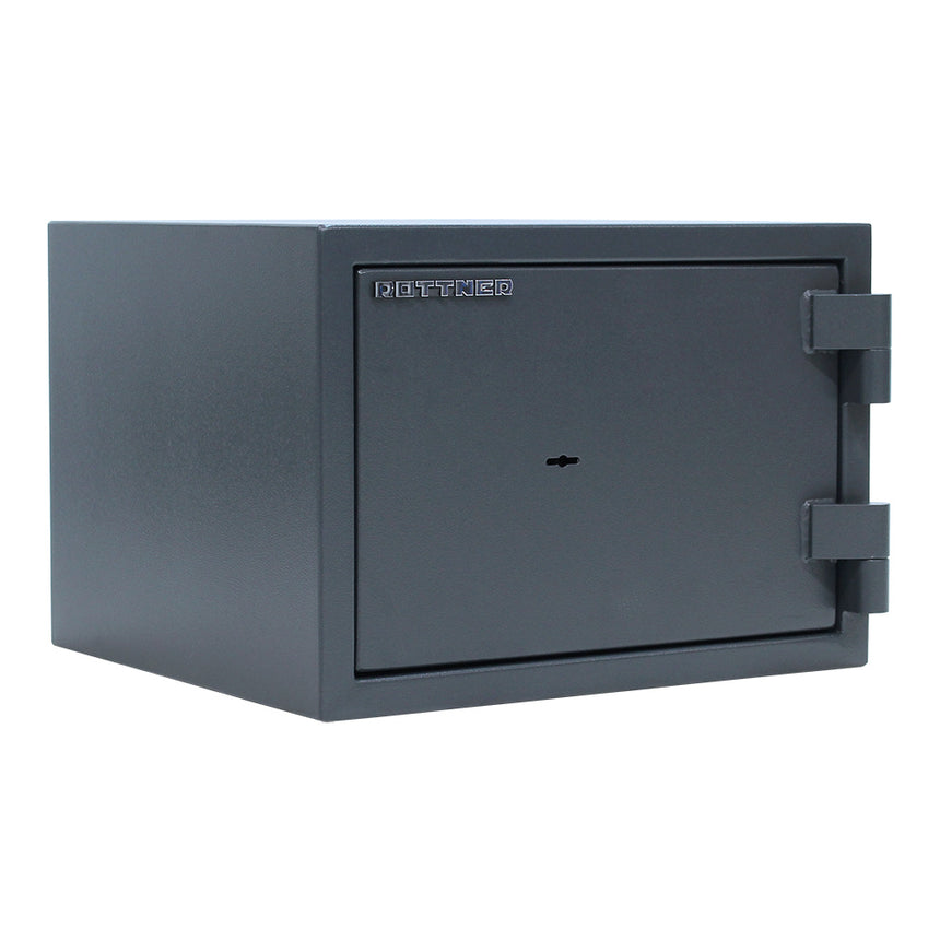 Seif Antifoc si Antiefractie Rottner Fire Hero 30 EN1 Inchidere Cheie Antracit