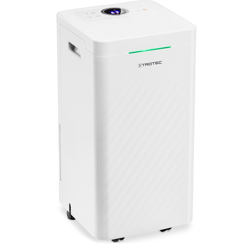 Dezumidificator si Purificator de aer TROTEC TTK 27 HEPA, 12 l/zi, 90 m3/h, Senzor umiditate, Filtru HEPA, Higrostat