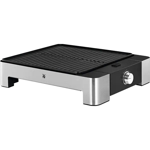 Gratar electric WMF Lono Quadro 415190011, 1250W, Argintiu-Negru