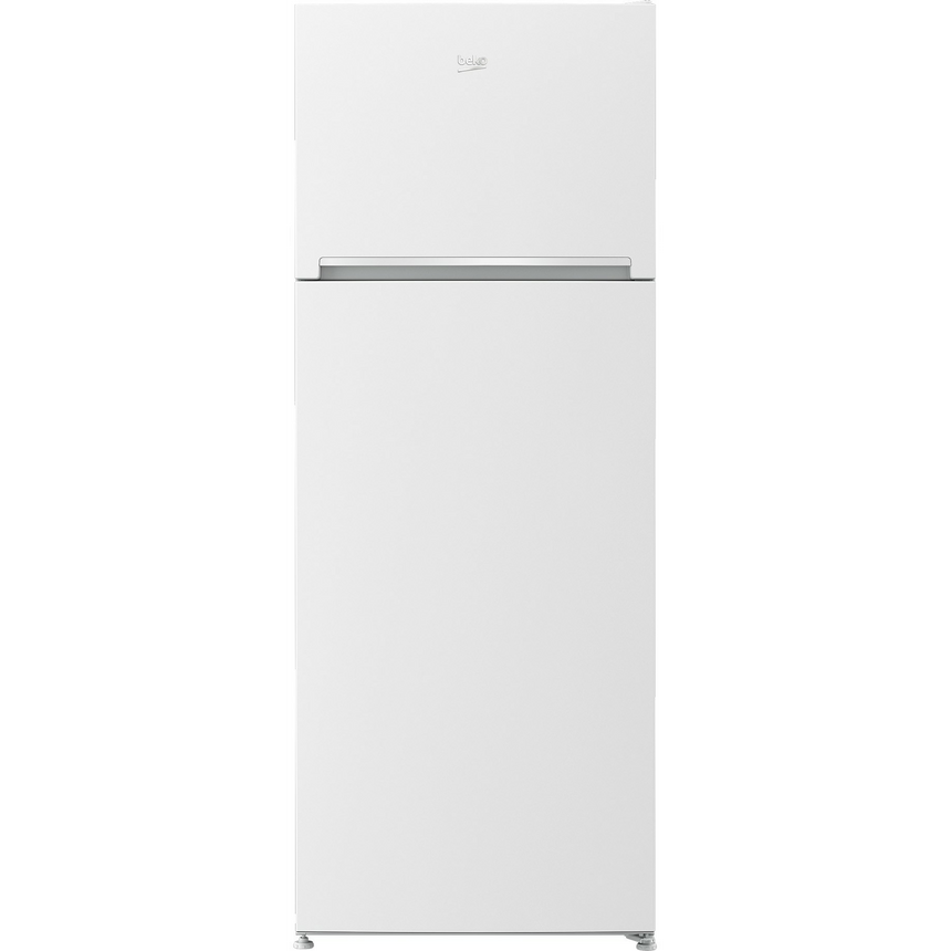 Frigider cu doua usi Beko RDSE465K40WN, 437 l, Clasa E, Cooling Fan, Safety Glass, H 185 cm, Alb