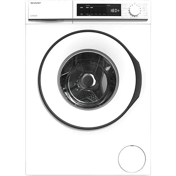 Masina de spalat rufe frontala SHARP ES-NFB8141WD-EE, 8 kg, 1400 rpm, Clasa A+++, Alb