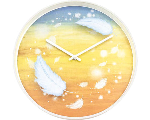 Ceas Perete Nextime Feathers Ø 30 Cm