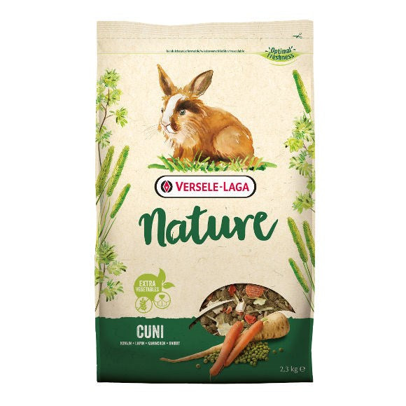 Hrana completa pentru iepuri, Versele-Laga, Cuni Nature, 2.3 kg