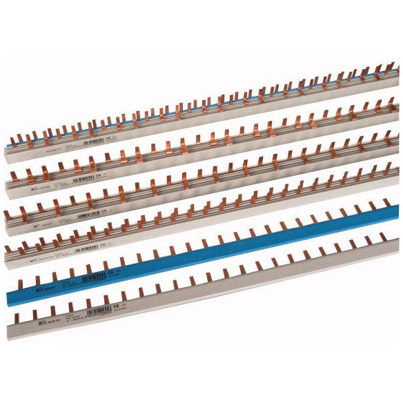 Pieptene BUSBAR EATON 264912, Z-SV-16/1P-1TE, pentru intrerupator automat, o faza, 16mm2, 1metru, gri, 63A