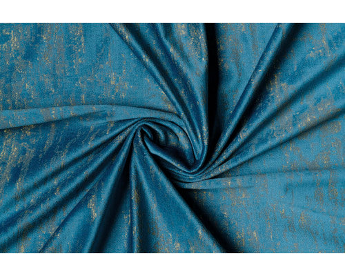 Draperie Cu Inele Lussuria Albastru 140x245 Cm