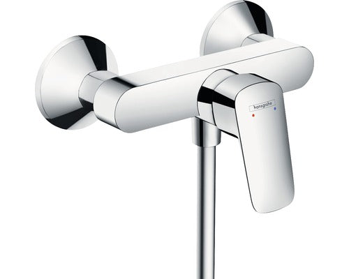 Baterie dus Hansgrohe Logis, monocomanda, crom