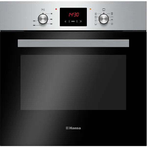 Cuptor incorporabil Hansa BOEI68491, Electric, 62 l, Clasa A, Negru-Inox