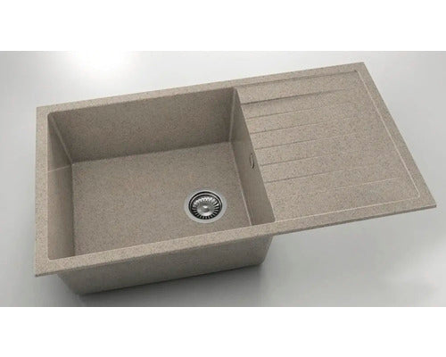Chiuveta Bucatarie Granixit Cu O Cuva Fat Avangard 229 90x49 Cm, Cu Picurator, Reversibila, Aggregate