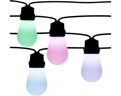 Ghirlanda Led Ql Lighting 15 Becuri Multicolor, Bluetooth, Cu Telecomanda