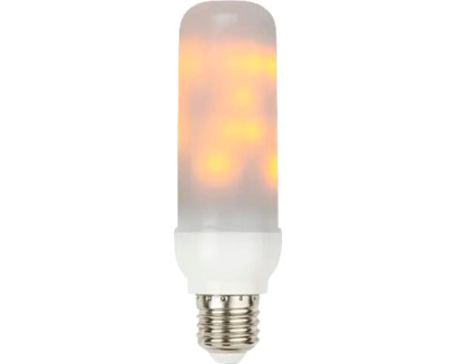 Bec Led E27 3w, Efect Flacara, Lumina Calda