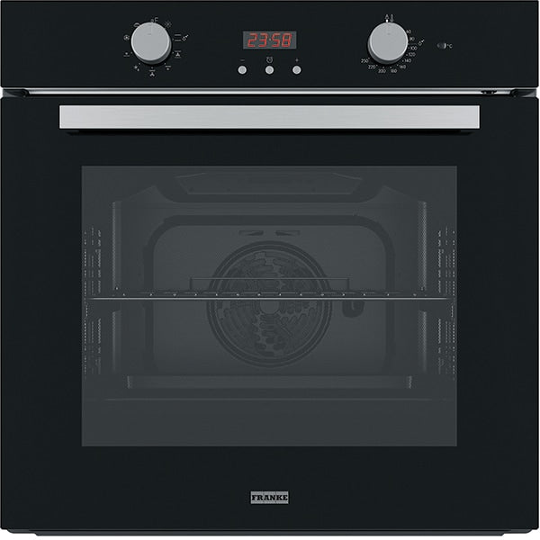 Cuptor incorporabil Franke FSL 86 H BK, Electric, 71 L, 8 programe, Display, Grill, Termostat, Negru