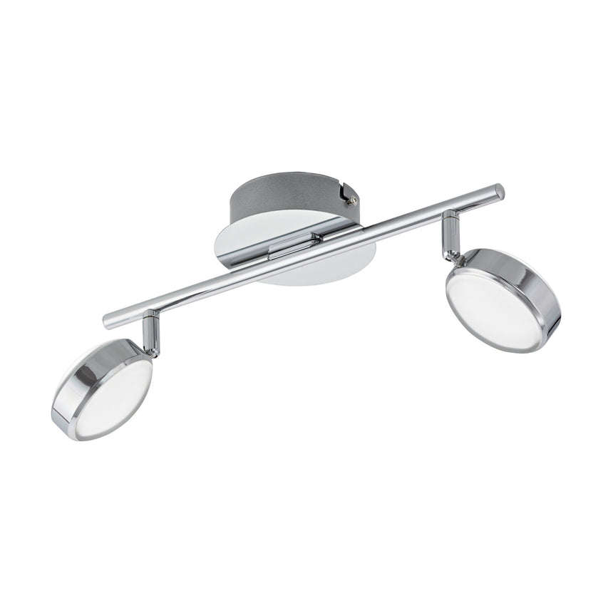 Eglo, 95629, Salto, Spot, 3000 K, LED, 2X5.4W, IP20, Satinat