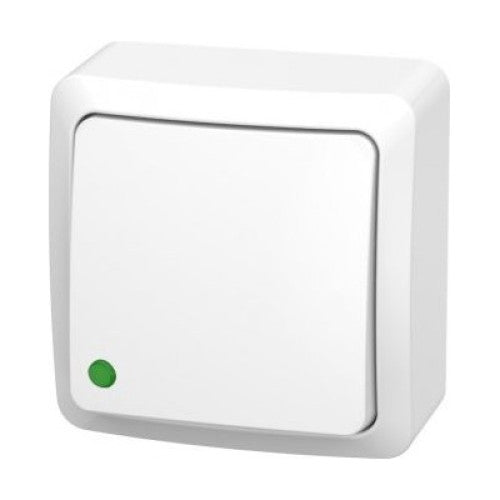 Intrerupator, Elektro-Plast, 10AX, IP20, Alb