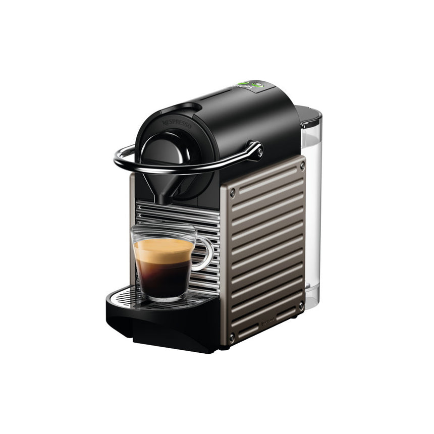 Espressor Nespresso by Krups Pixie XN304T10, 1260W, 19 Bar, 0.7L, Gri, + set capsule degustare