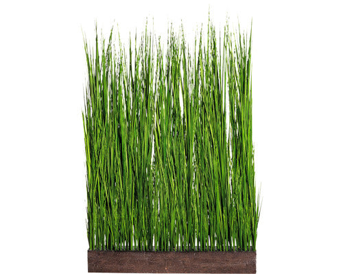 Planta Artificiala Iarba In Ghiveci Cu Separator H 150 Cm Verde