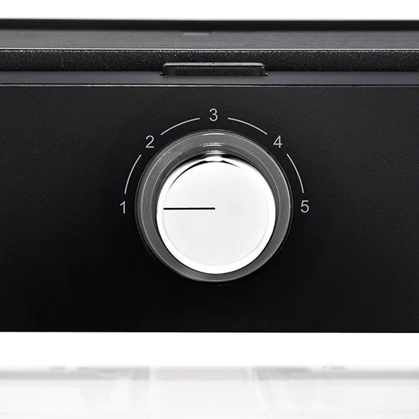 Gratar electric WMF Lono Quadro 415190011, 1250W, Argintiu-Negru
