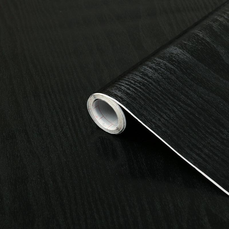 Folie autocolanta D-c-Fix pentru mobilier, negru furnir, 90 cm x 100 cm, vanzare la metru