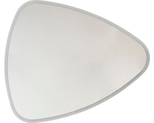 Oglinda Savini Due Idea reversibila triunghiulara cu sistem de iluminare LED, 85 x 100 cm