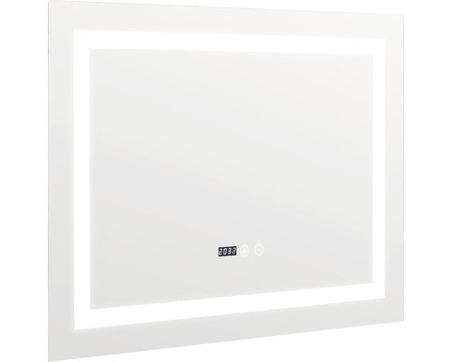 Oglinda baie cu iluminare LED, dezaburire si functie Touch 120x80 cm IP44 120-7-3
