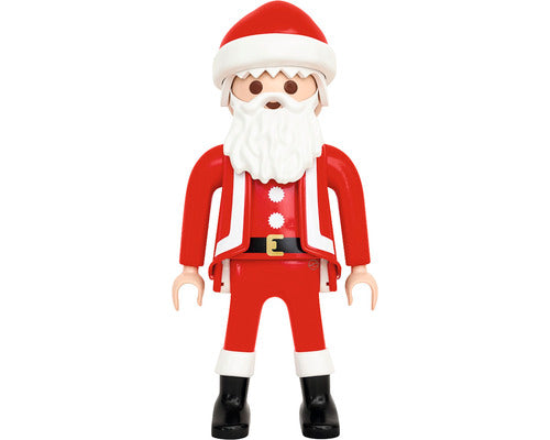 Figurina Mos Craciun Xxl Lechuza H 68 Cm Rosu