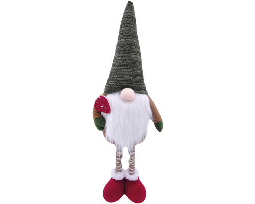 Decoratiune Lafiora Mos Craciun Din Plus H 77 Cm Rosu