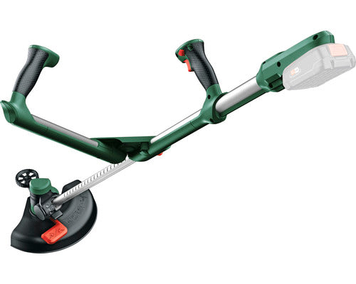 Trimmer de tuns gazon/iarba pe acumulator Bosch UniversalGrassCut 18V-260, 18 V, 26 cm diametru fir, 1.6 mm grosime fir, protectie plante, maner telescopic 120 - 140 cm, fara acumulator si incarcator in setul de livrare