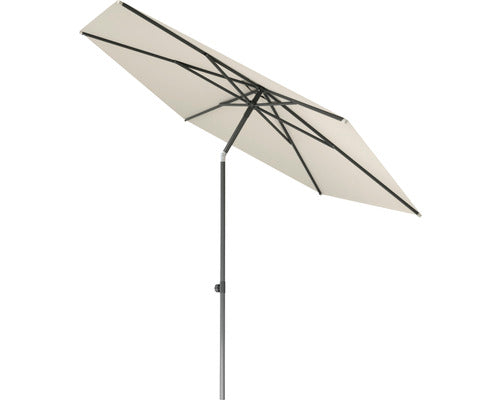 Umbrela Soluna Cessy Ø 300 Cm H 250 Cm 180 G/mp Poliester Ecru