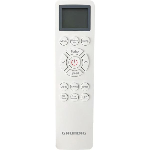 Aer Conditionat GRUNDIG GEEPDH120, 12000 BTU, A+++/A++, Wi-Fi, Functie Incalzire, Inverter, Kit Instalare Inclus, Argintiu