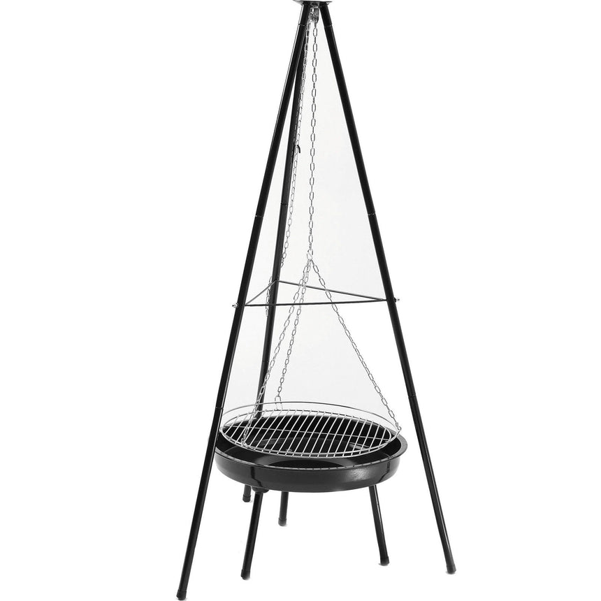 Gratar balansier Grillchef, Landmann, suprafata de gatit 50 cm, dimensiune 89 x 77 x 150 cm