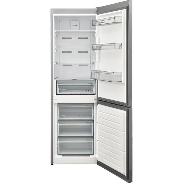 Combina Frigorifica SAMSUNG RB34C670ESA/EF, No Frost, 344 l, H 185 cm, Clasa E, All-Around Cooling, Inox